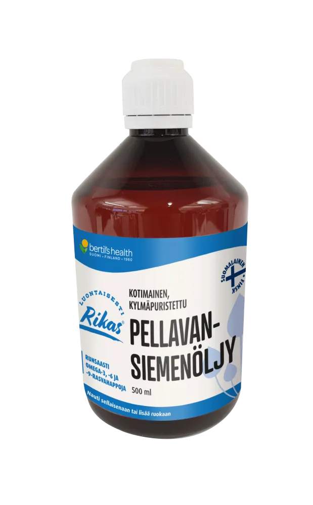 Rikas Pellavansiemenöljy