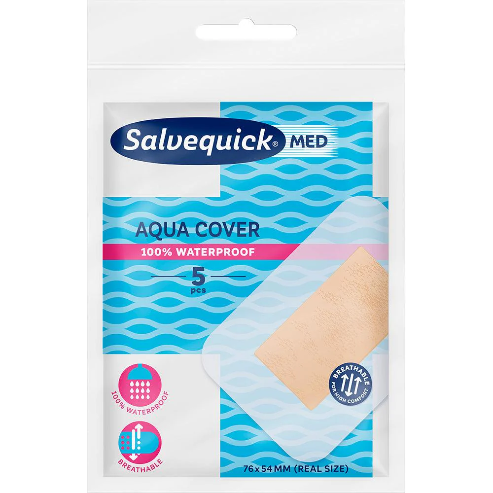 Salvequick Med Aqua Cover Laastari