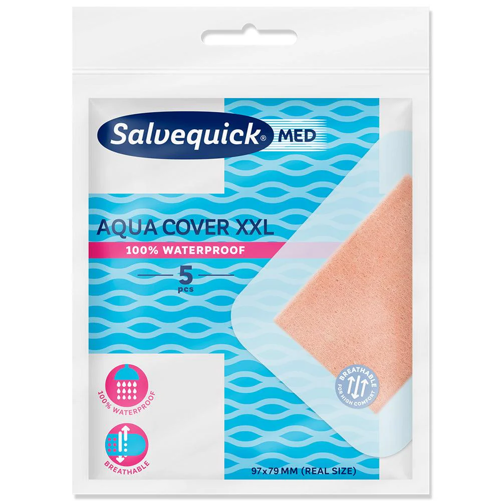 Salvequick Med Aqua Cover XXL Laastari