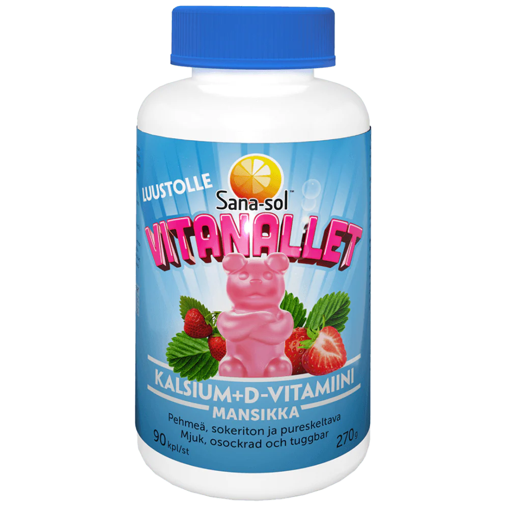 Sana-Sol Vitanallet Kalsium+D-Vitamiini
