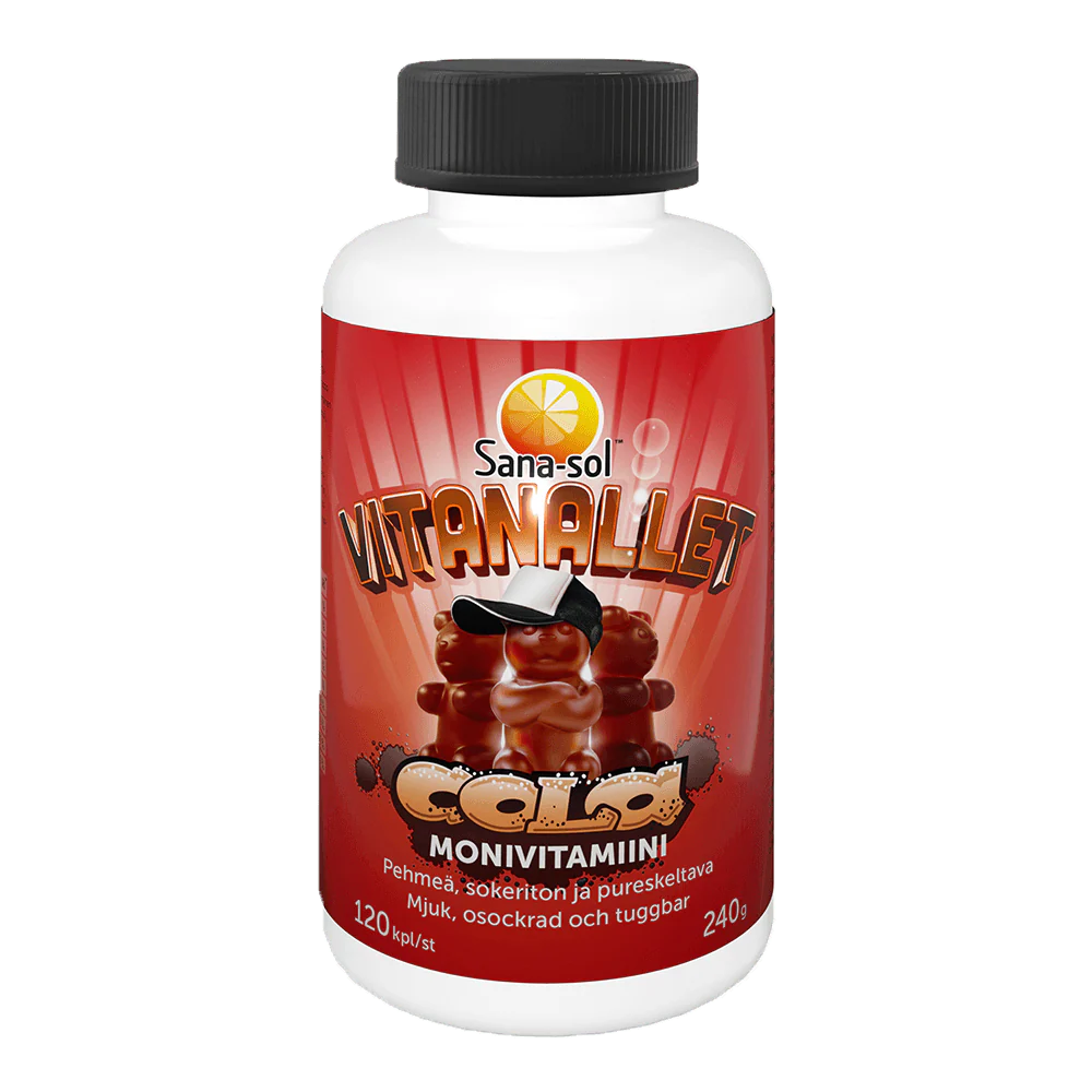 Sana-Sol Vitanallet Cola Monivitamiinivalmiste