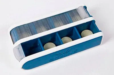 Schine Pill Box S Lääkeannostelija Sininen - Image 2