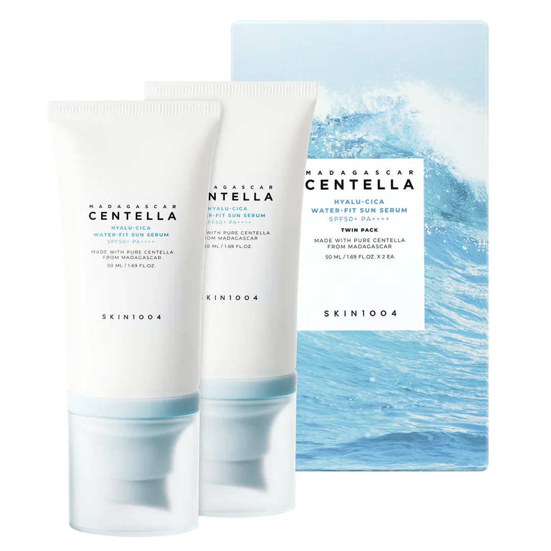 SKIN1004 Centella Hyalu-Cica Water-Fit Sun Serum Twin Pack 2*50 ml