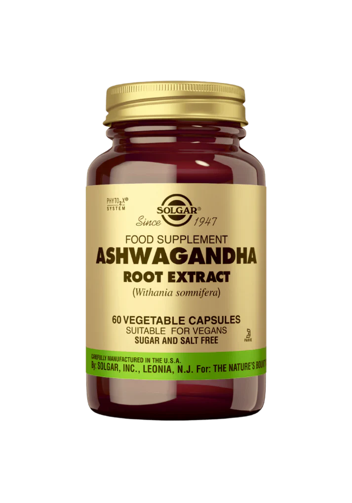Solgar Ashwagandha juuriuute 60 kaps