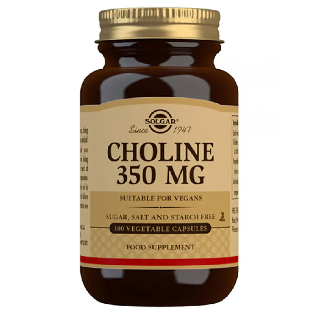 Solgar Koliini 350 mg 100 kaps