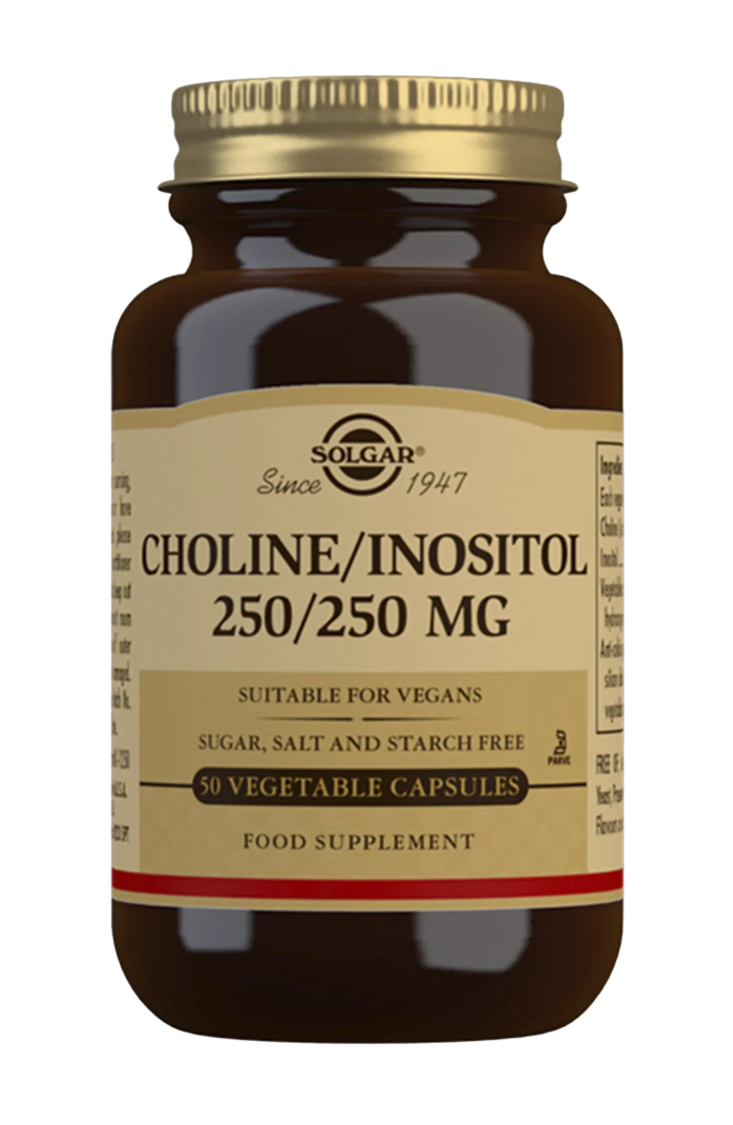 Solgar Koliini/Inositoli 250 mg / 250 mg 50 kaps