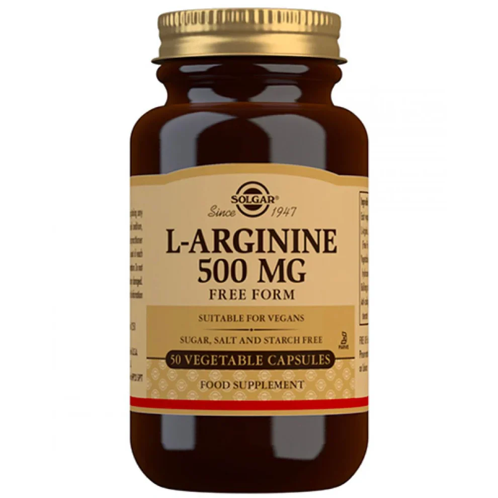 Solgar L-Arginiini 500 mg 50 kaps