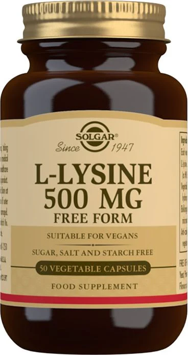 Solgar L-Lysiini 500 mg 50 kaps