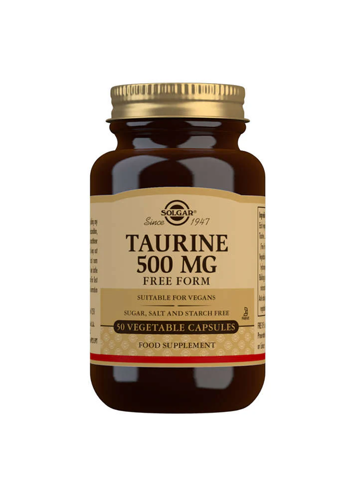 Solgar Tauriini 500 mg 50 kaps