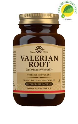 Solgar Valeriaana (Valeriana officinalis) 100 kaps