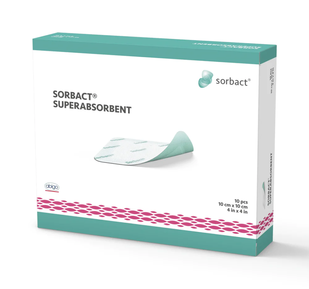 Sorbact Superabsorbent 10X10 cm