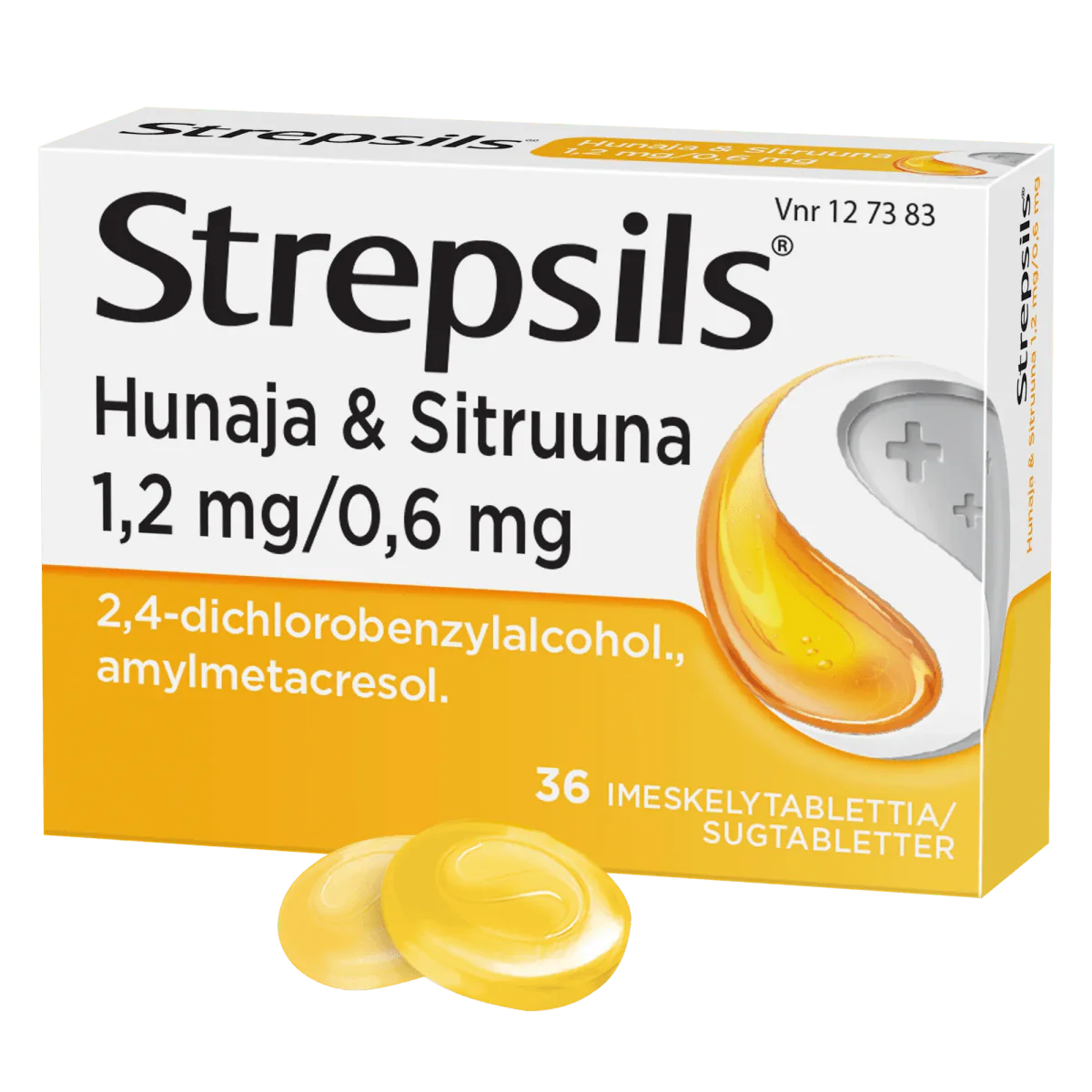 Strepsils Hunaja & Sitruuna 0,6 mg/1,2 mg Imeskelytabl - Image 3