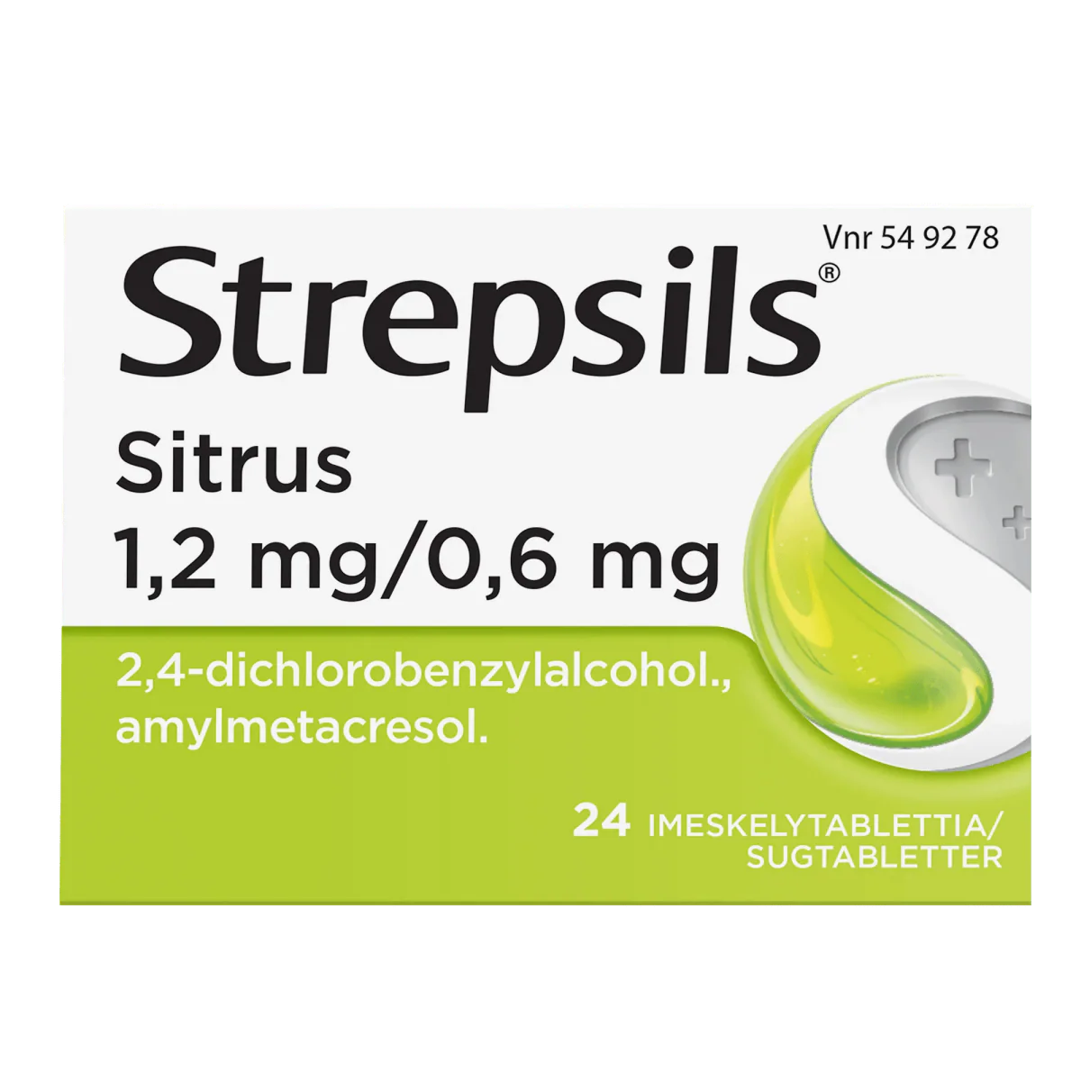 Strepsils Sitrus 0,6 mg/1,2 mg Imeskelytabl - Image 2