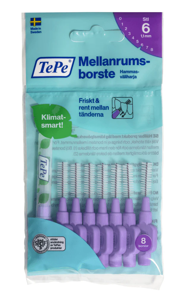 Tepe Hammasväliharja Original 1,1 mm