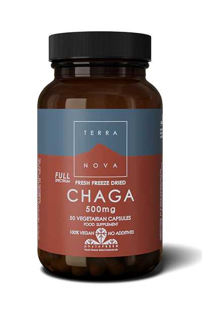 Terranova Chaga 500 mg Full Spectrum (luomu) 50 kaps