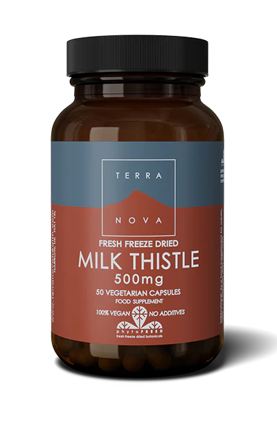 Terranova Milk Thistle 500 mg 50 kaps