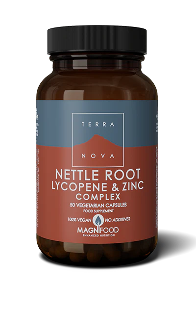 Terranova Nettle Root, Lycopene & Zinc Complex (miehet) 50 kaps