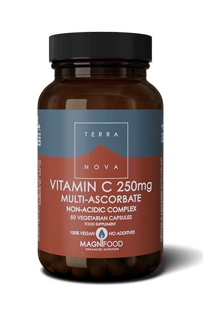 Terranova Vitamin C 250 mg Complex Multi-Ascorbate 50 kaps