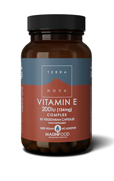 Terranova Vitamin E 200 IU (134 mg) Complex 50 kaps