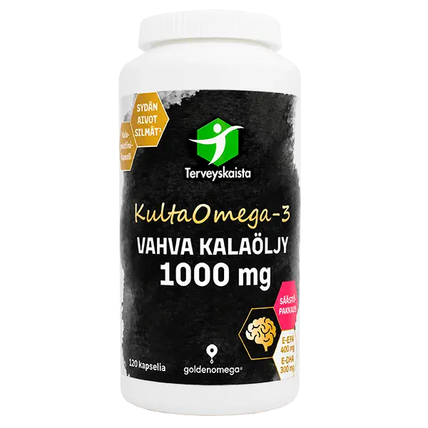 Terveyskaista KultaOmega-3 1000 mg - Image 2