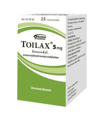 Toilax 5 mg Enterotabl
