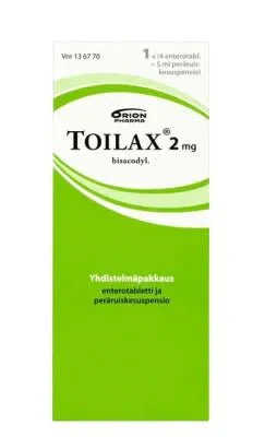 Toilax Yhdistelmäpakkaus Enterotabl+Peräruiskesusp - Image 2