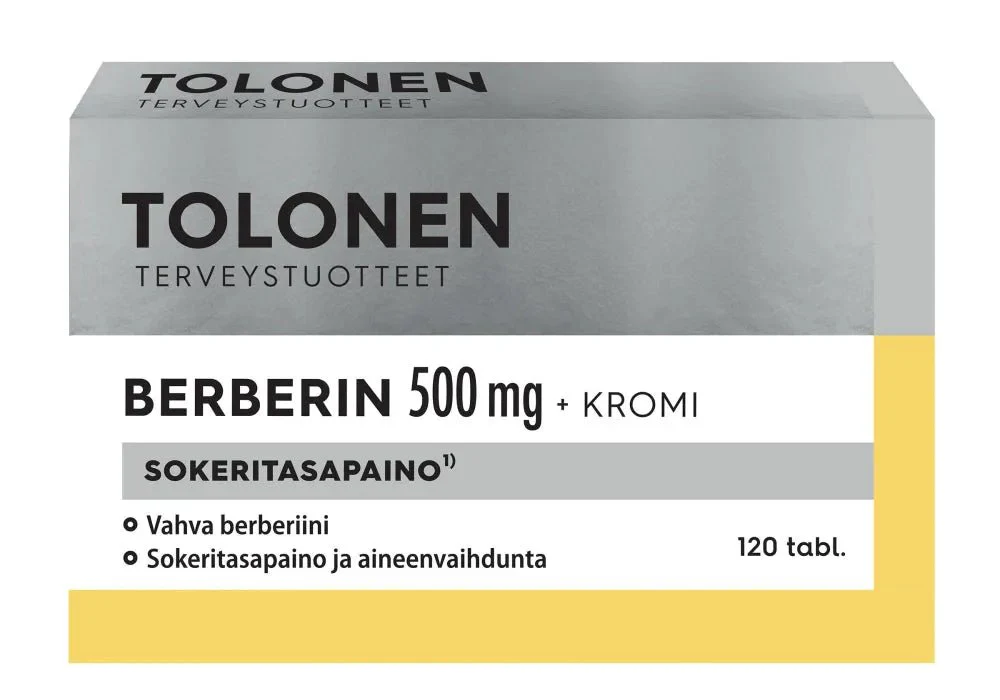 Tolonen Berberin + Kromi 120 tabl