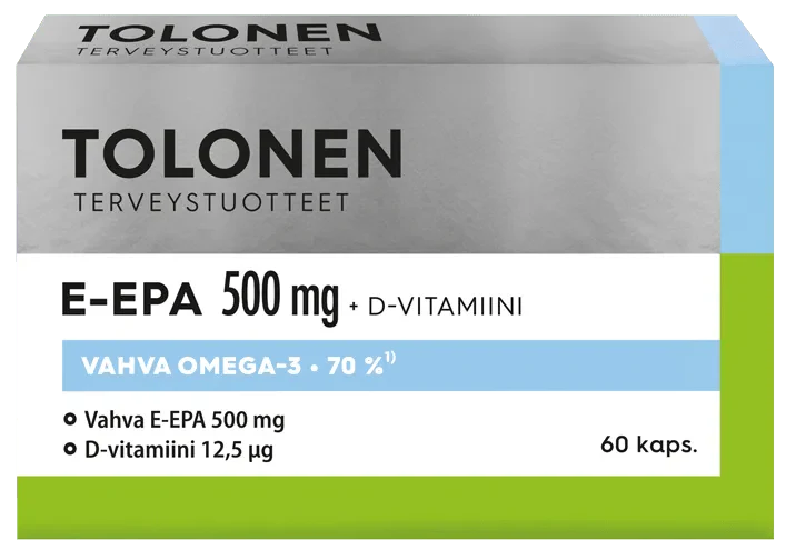 Tolonen E-Epa 500 mg 60 kaps