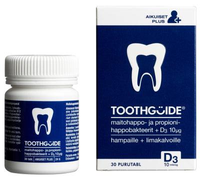 Toothguide Aikuiset Plus Maitohappobakt.