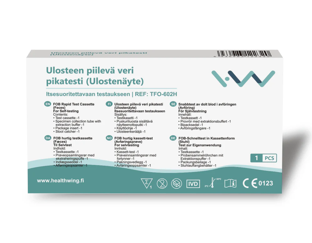 Ulosteen Piilevä Veri Pikatesti