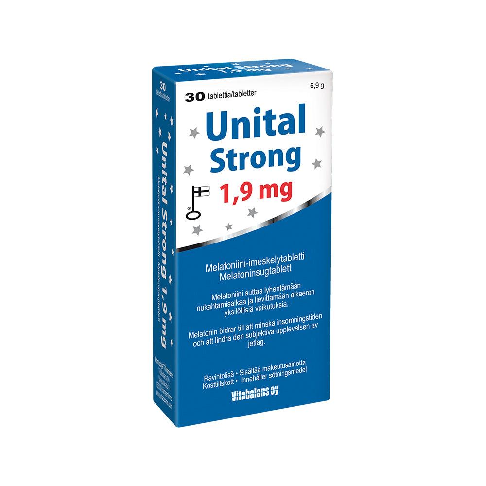 Unital Strong 1,9 mg - Melatoniini