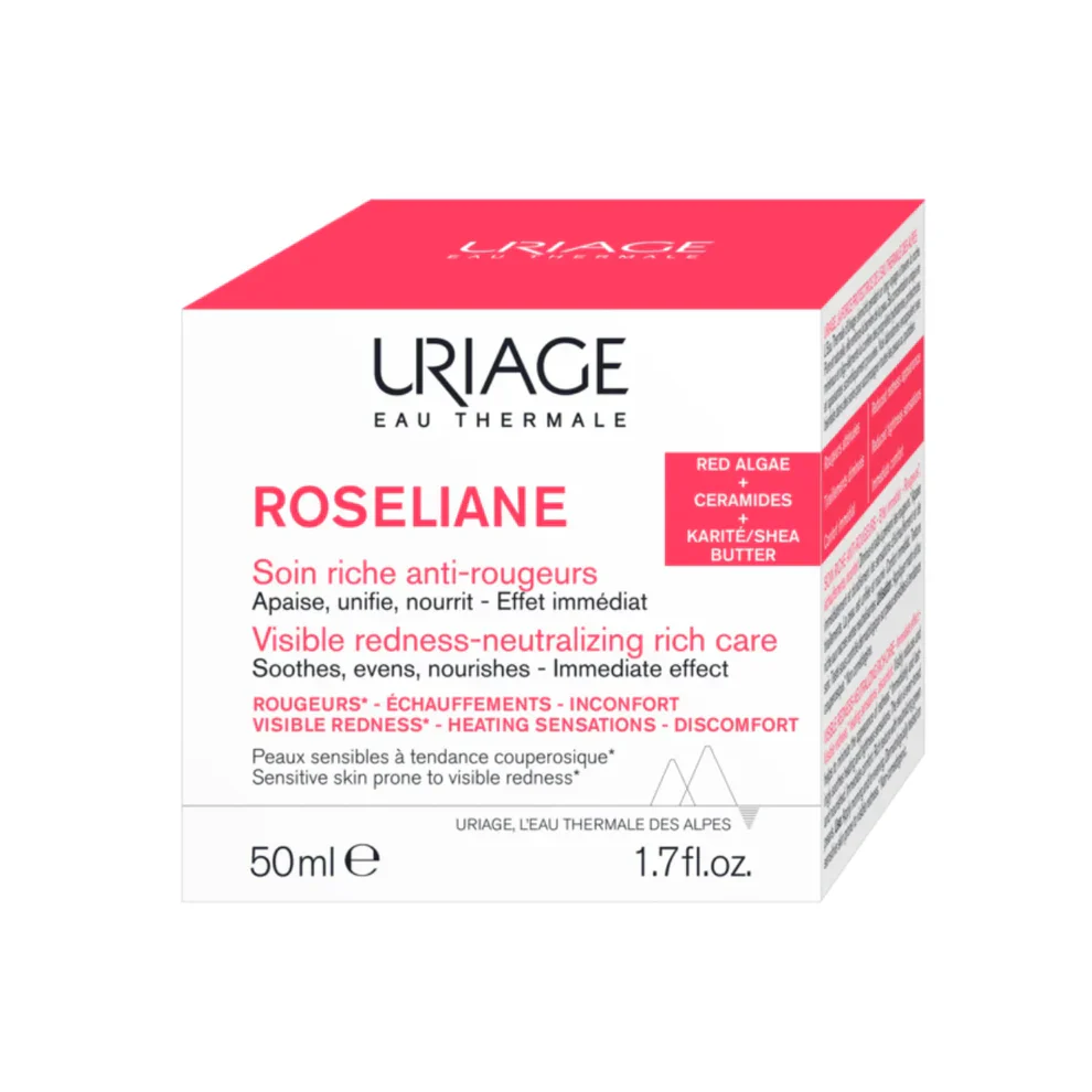 Uriage Roseliane Anti-Redness Rich Cream 50 ml - Image 2