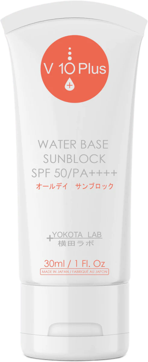 V10PLUS Sun Block SPF50/PA++++ fysikaalinen aurinkosuoja 30 ml