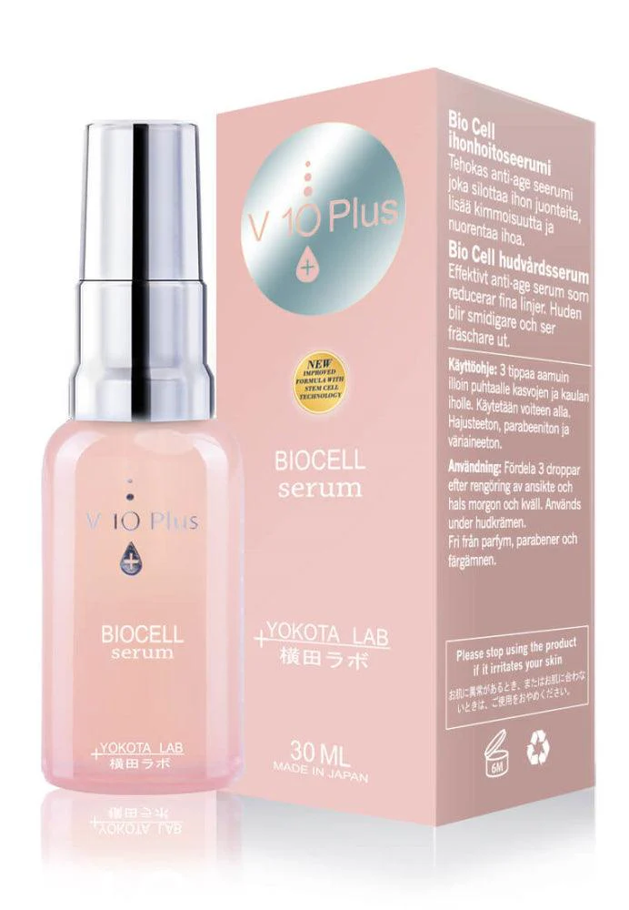 V10PLUS Biocell Serum, Anti-age seerumi kasvoille - Image 2
