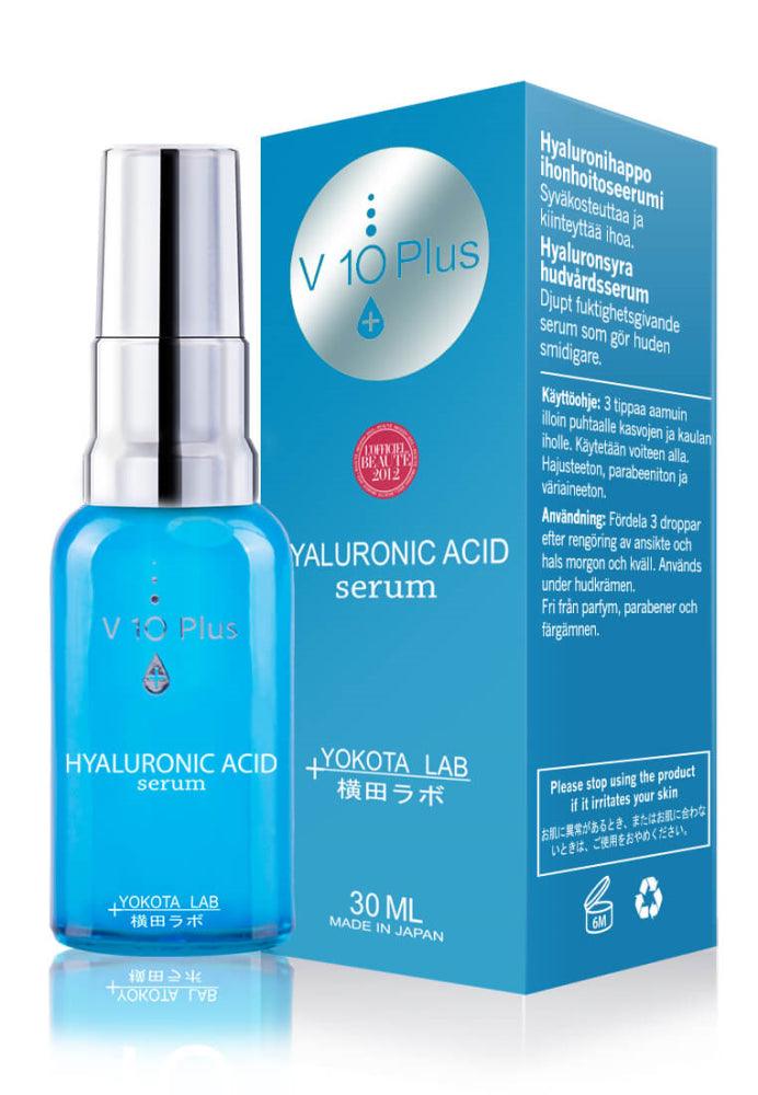 V10PLUS Hyaluronic Acid Serum, kosteuttava seerumi - Image 2