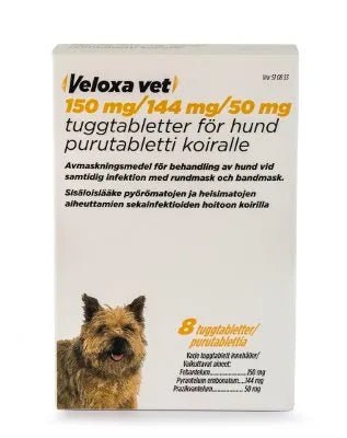Veloxa Vet 50 mg/144 mg/150 mg Purutabl - Image 4