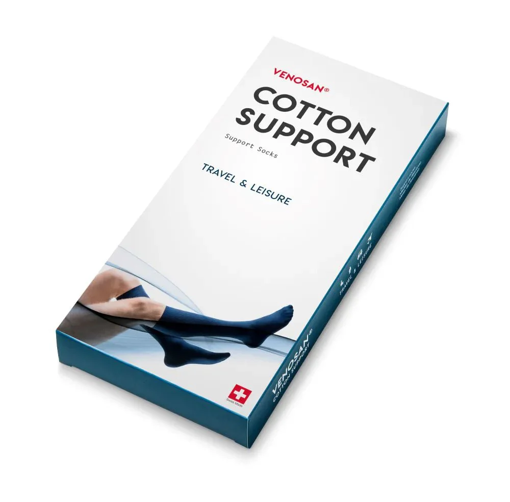 Venosan Cotton Support Tukisukka Valk. S - Image 2