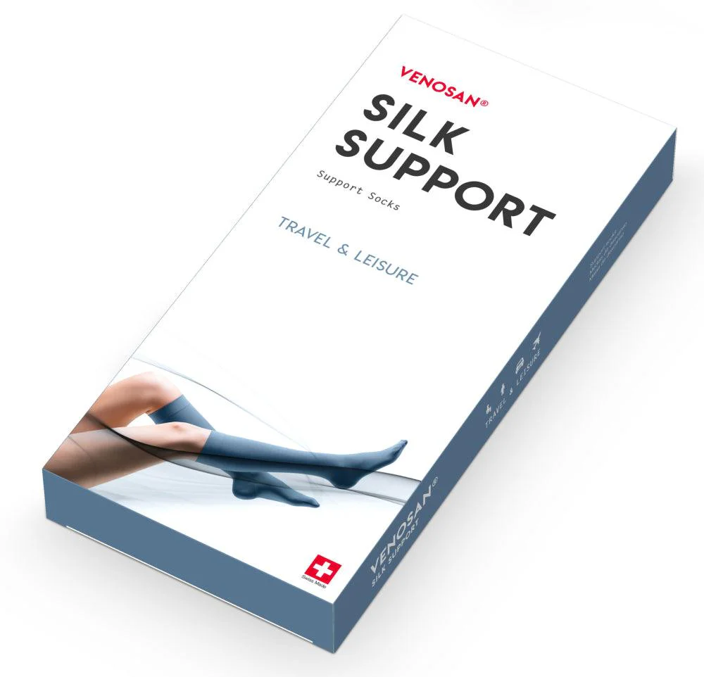 Venosan Silk Support Tukisukka Valk. S