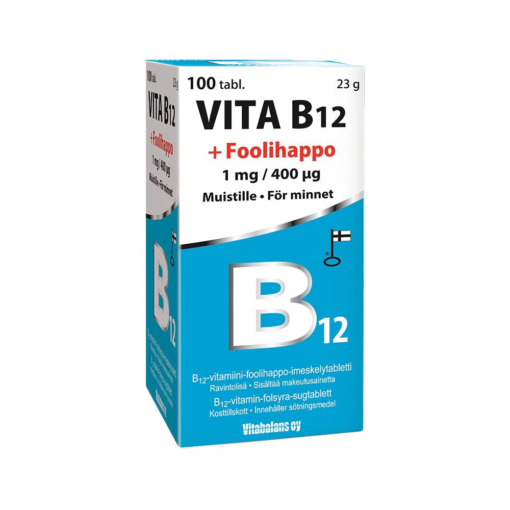 Vita-B12 + Foolihappo