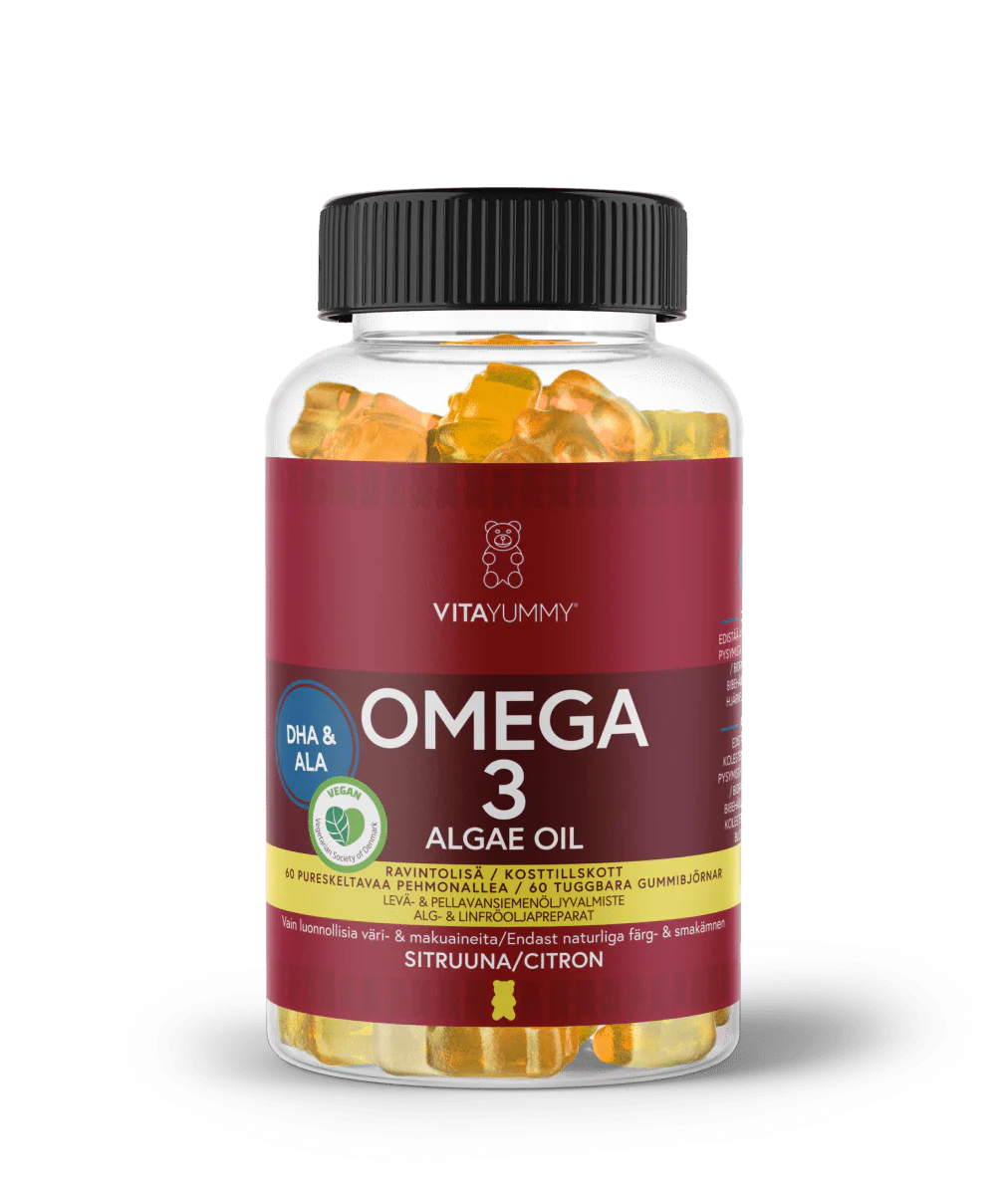 VitaYummy Omega 3 Lemon 60 kpl