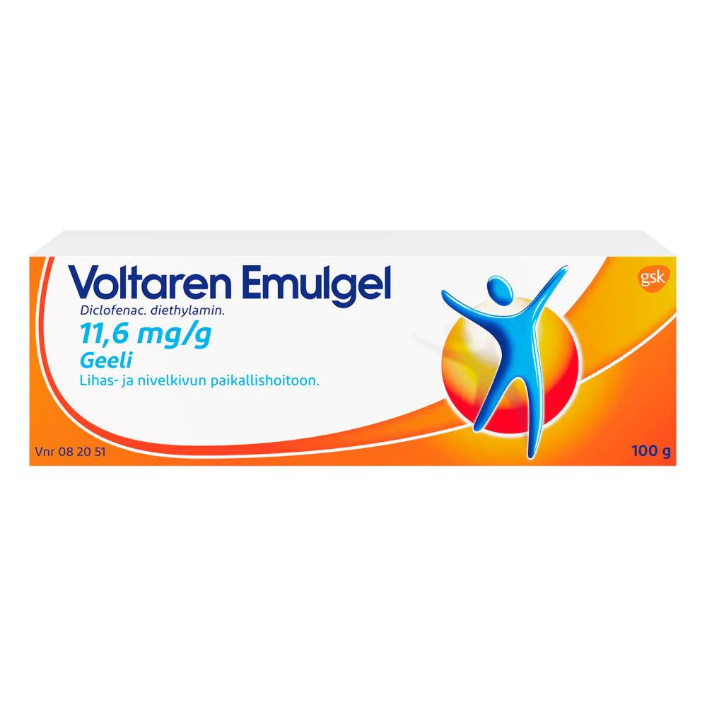 Voltaren Emulgel 11,6 mg/g Geeli