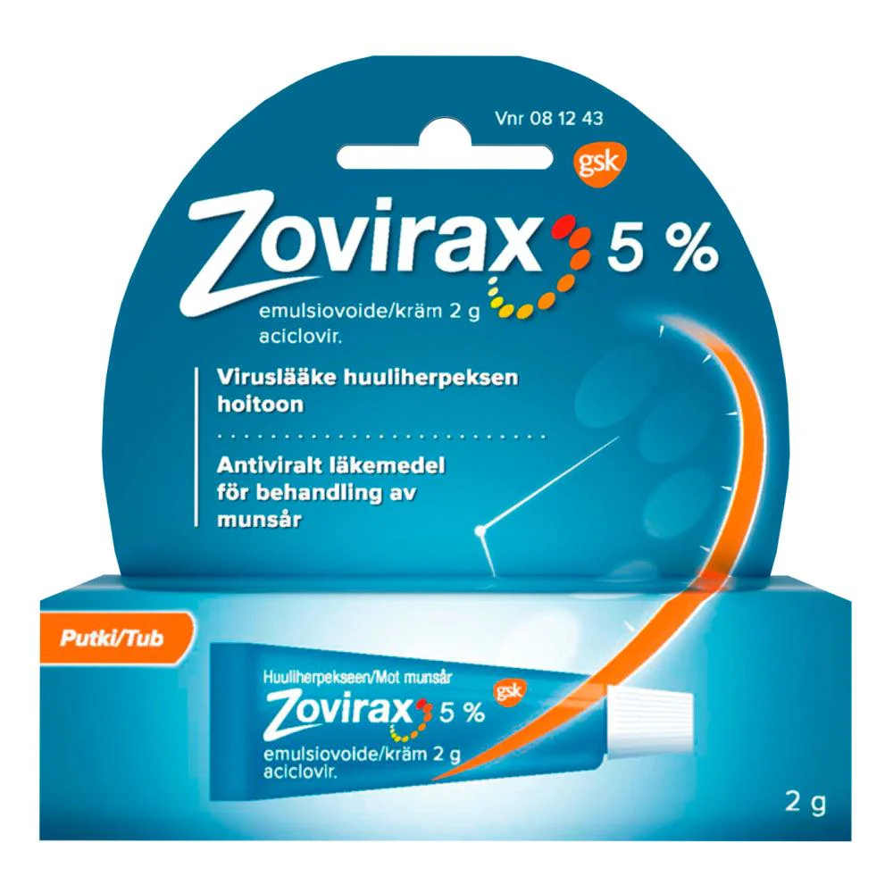 Zovirax 50 mg/g Emuls Voide